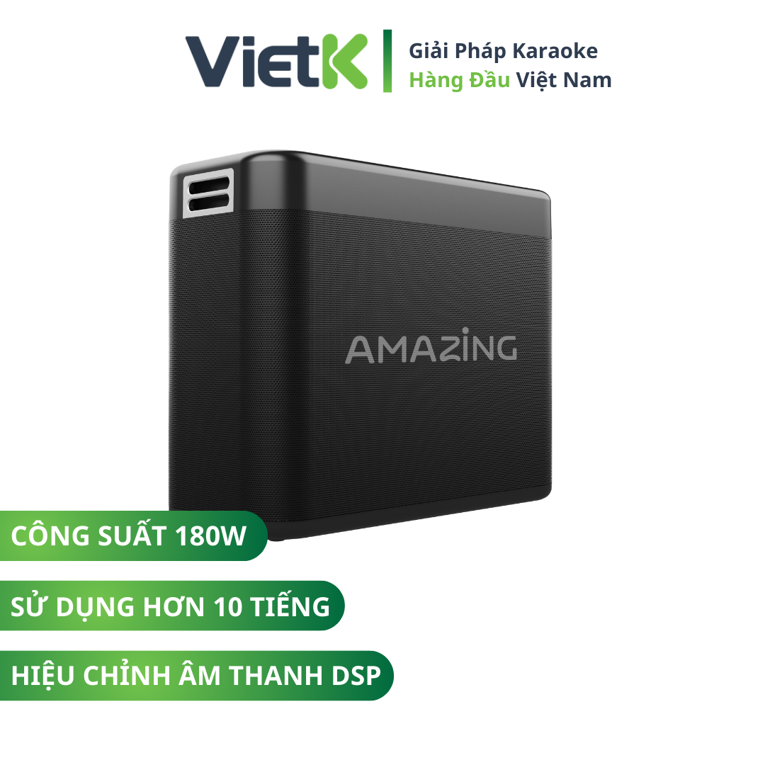 Loa xách tay VietK Amazing V180 Karaoke